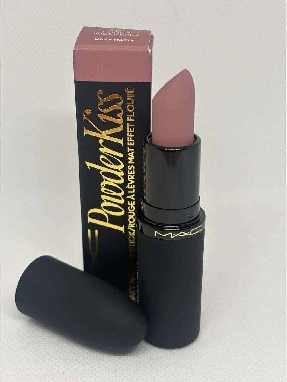Mac Girls Weekend 907 Powder Kiss Hazy Matte Lipstick0.12 oz - NEW HARD TO FIND